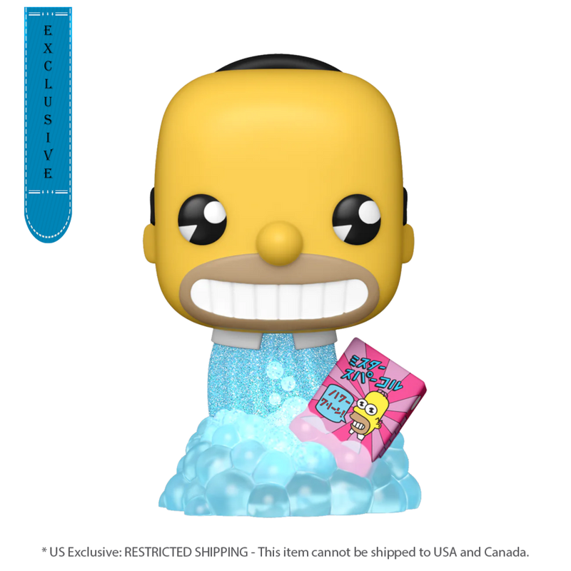 Simpsons - Mr Sparkle (US Exclusive) Diamond Glitter Pop! Vinyl [RS]