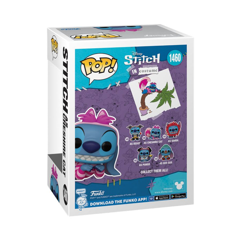 Disney - Stitch in Cheshire Cat Costume Glitter Pop! Vinyl [RS]
