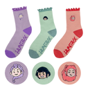 K-Pop Demon Hunters - HUNTR/X Socks 3-Pack