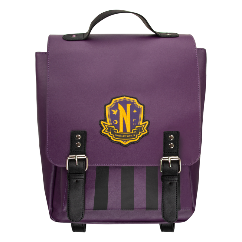 Wednesday (TV) - Nevermore Academy Backpack (Purple)