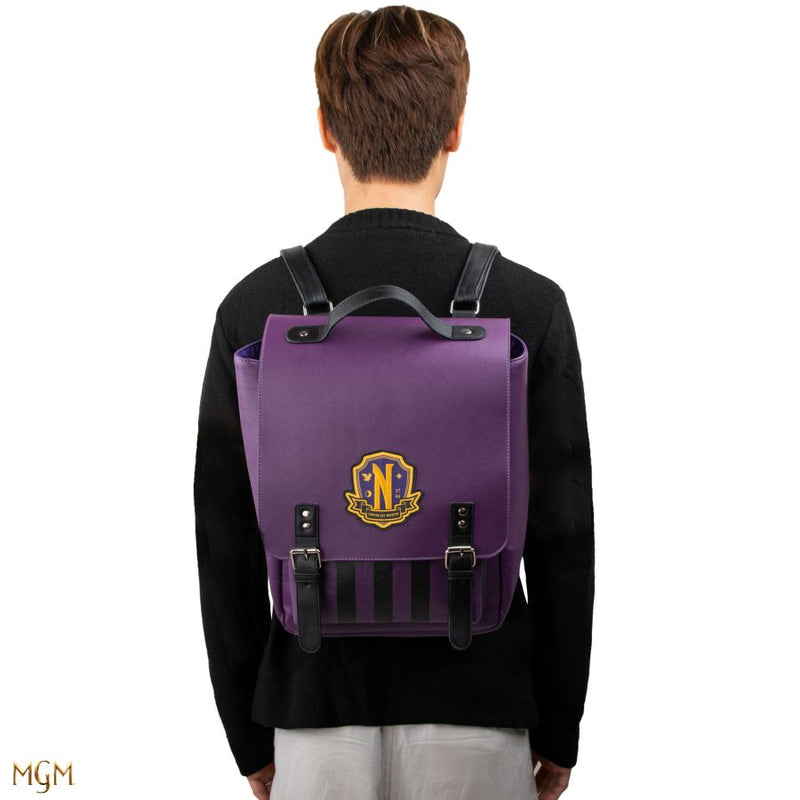 Wednesday (TV) - Nevermore Academy Backpack (Purple)