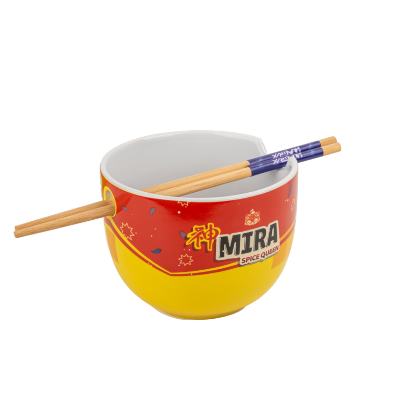 K-Pop Demon Hunters - Mira Spice Queen Ramen Bowl with Chopsticks
