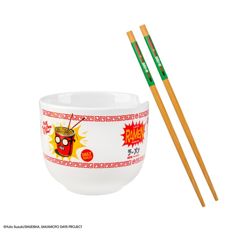 Sakamoto Days - Sakamoto's Store Ramen Bowl with Chopsticks