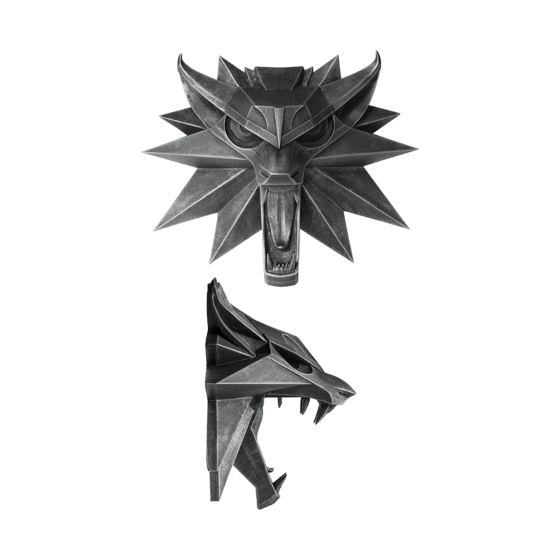 The Witcher 3: Wild Hunt - Wolf Wall Sculpture
