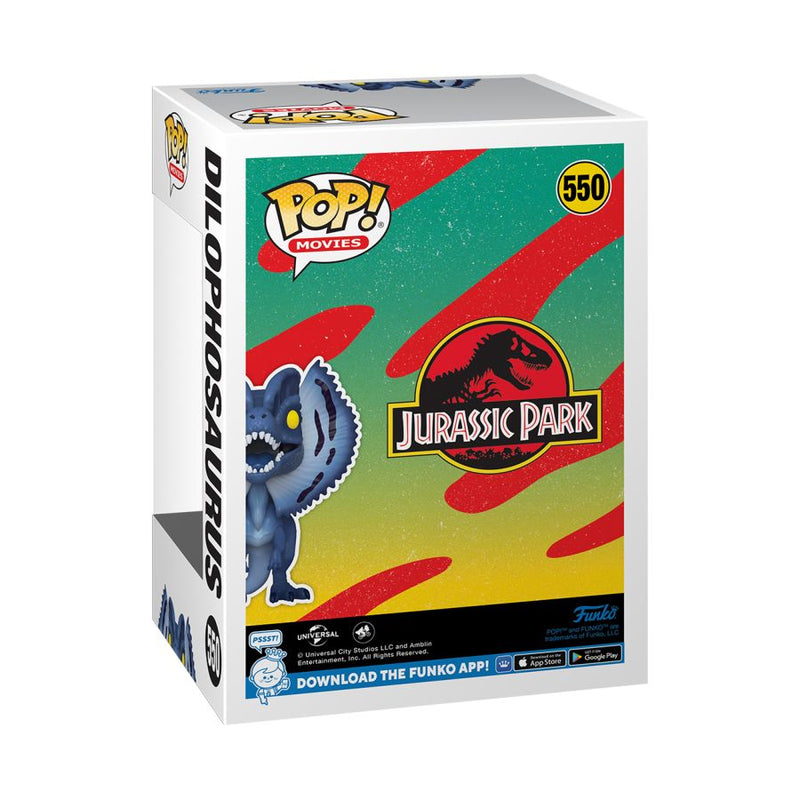 Jurassic Park - Dilophosaurus Moonlight Pop! Vinyl [RS]