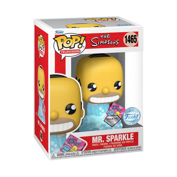 Simpsons - Mr Sparkle (US Exclusive) Diamond Glitter Pop! Vinyl [RS]