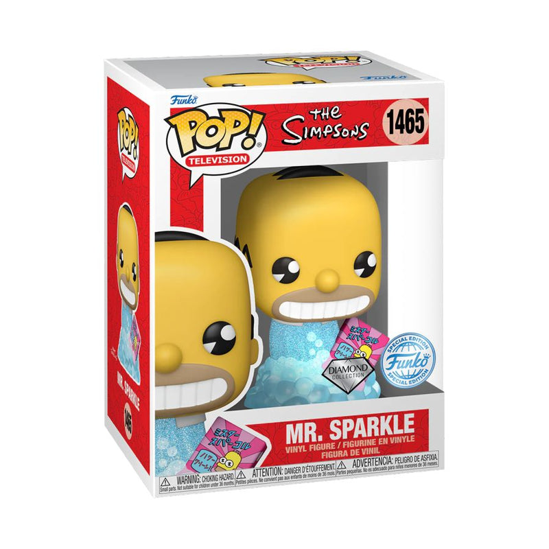 Simpsons - Mr Sparkle (US Exclusive) Diamond Glitter Pop! Vinyl [RS]