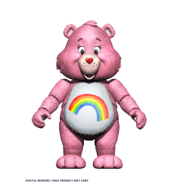 Care Bears - Cheer Bear 4.5" Action Figure