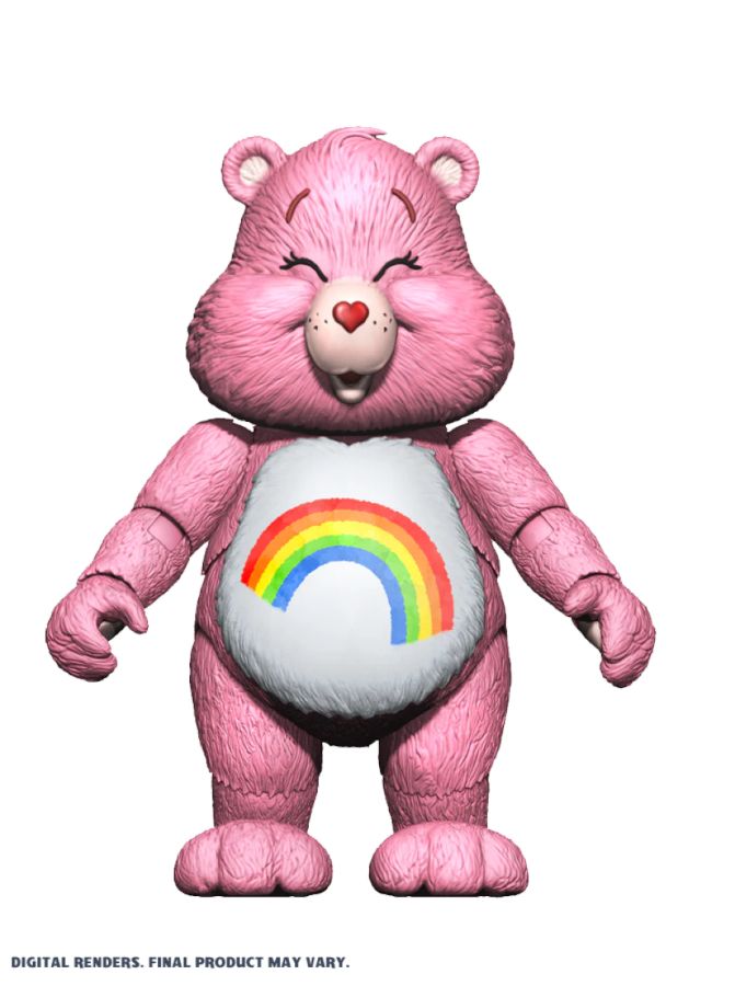 Care Bears - Cheer Bear 4.5" Action Figure