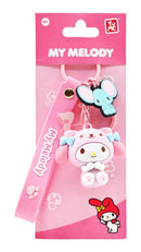 Hello Kitty and Friends Keychain with hand strap Assortment - Animal Outfit