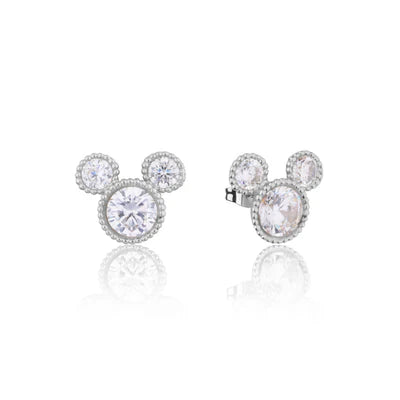 Disney - Mickey Mouse Fancy Crystal Stud Earrings