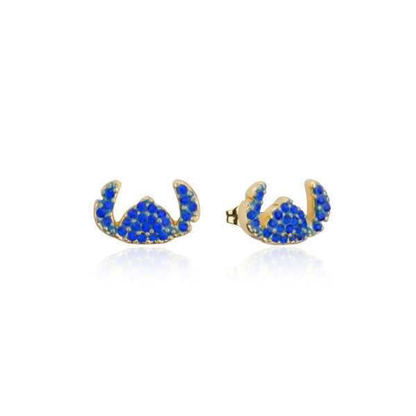 Disney - Lilo and Stitch Crystal Silhouette Stud Earrings