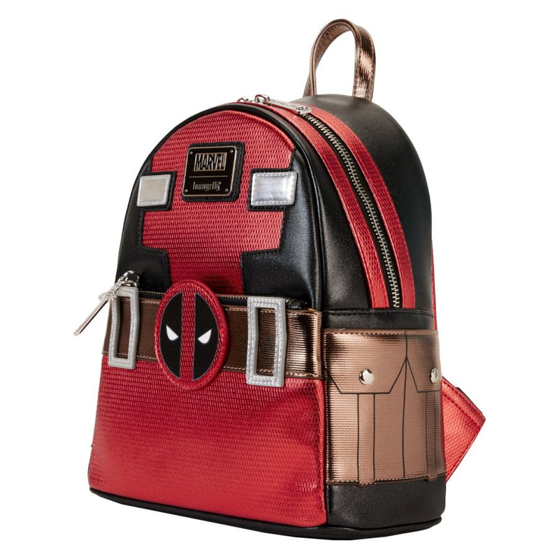 Marvel - Deadpool Metallic Cosplay Mini Backpack