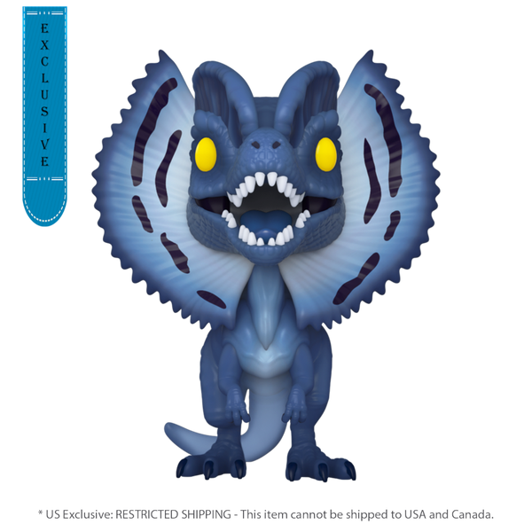 Jurassic Park - Dilophosaurus Moonlight Pop! Vinyl [RS]