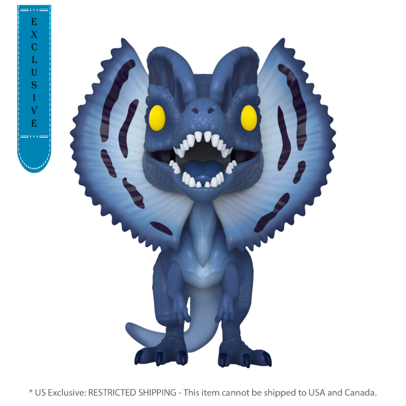 Jurassic Park - Dilophosaurus Moonlight Pop! Vinyl [RS]