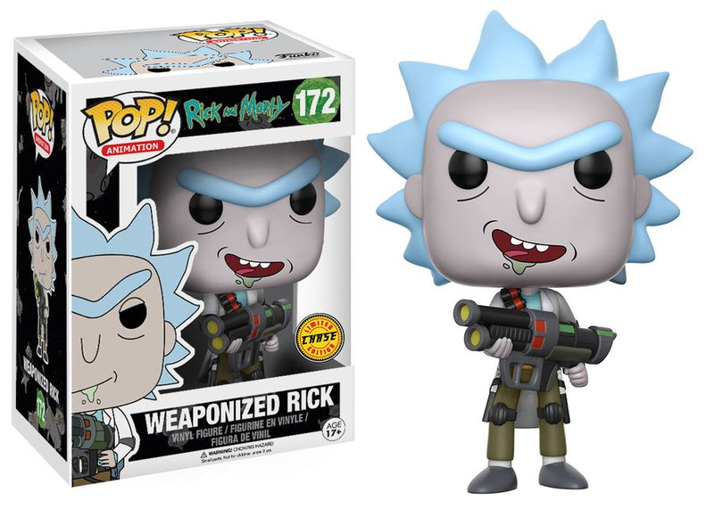 Rick and Morty - Rick Weaponized (with chase) Pop! Vinyl
