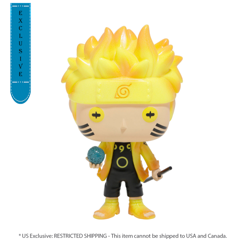Naruto: Shippuden - Naruto (Six Path) Glow US Exclusive Pop! Vinyl