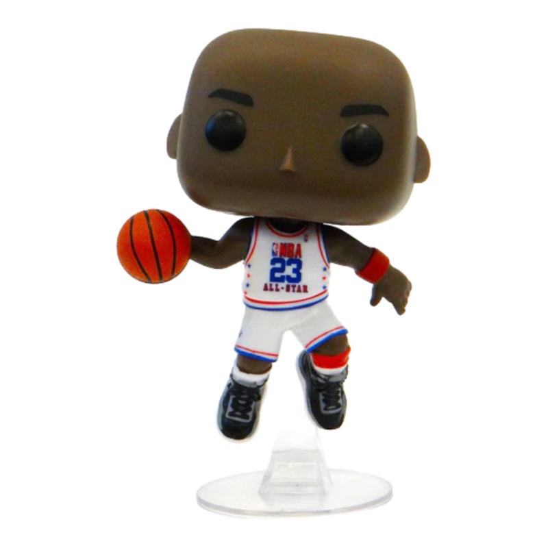 NBA: Legends - Michael Jordan White All Star Uniform 88 Pop! Vinyl
