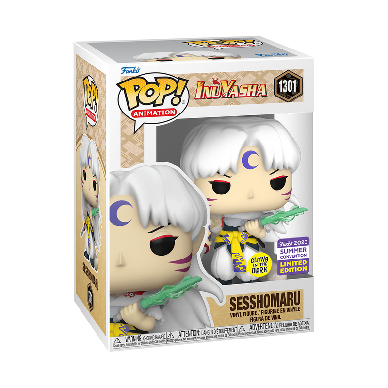 Inuyasha - Sesshomaru Glow SDCC 2023 Pop! Vinyl [RS]