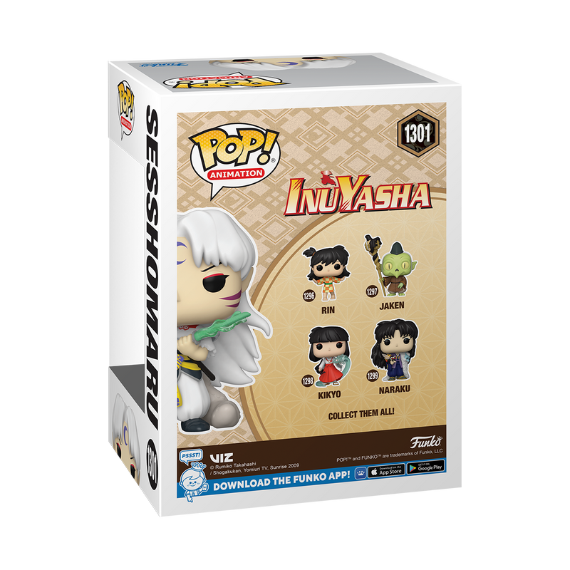 Inuyasha - Sesshomaru Glow SDCC 2023 Pop! Vinyl [RS]