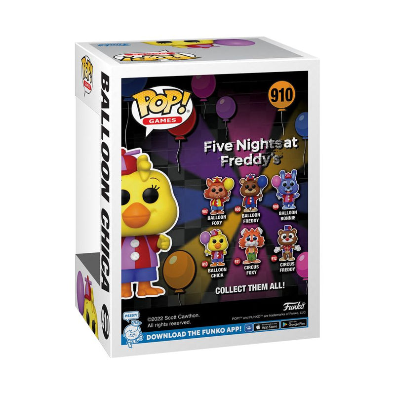 Five Nights at Freddy's - Balloon Chica Pop! Vinyl