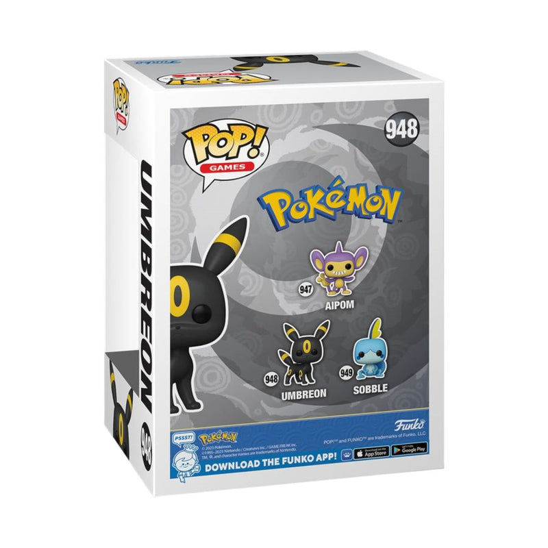 New Pokemon Funko Pops: Umbreon, Aipom, and Sobble