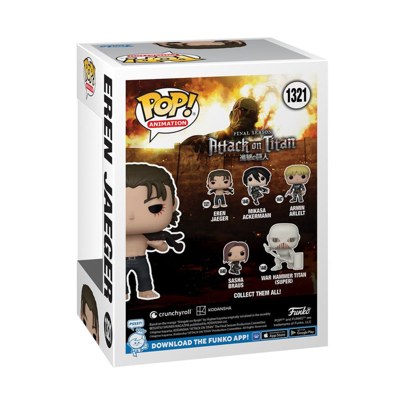 Attack on Titan - Eren Jaeger Pop! Vinyl