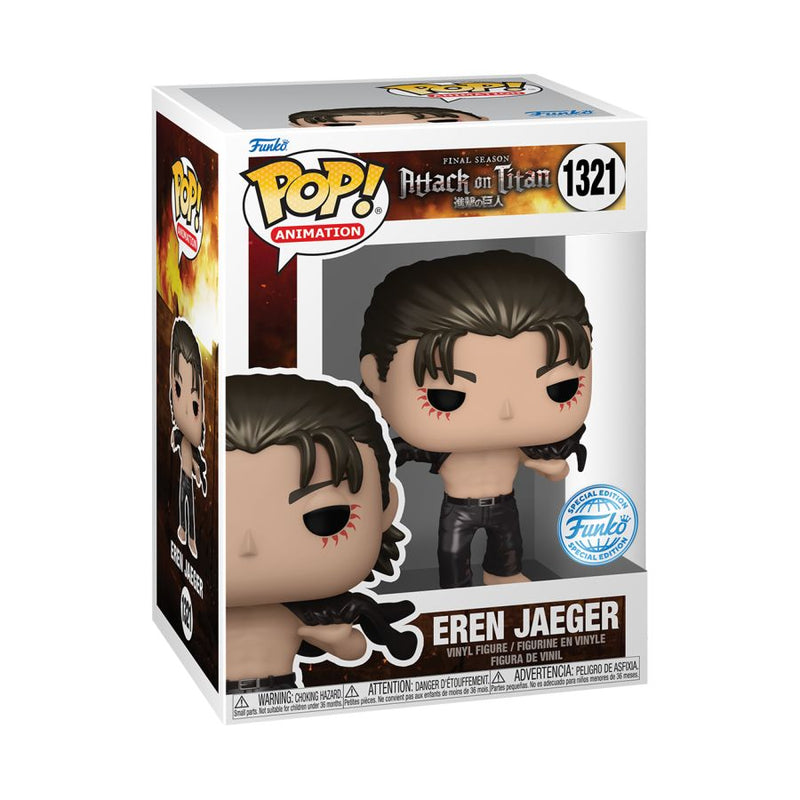 Attack on Titan - Eren Jaeger Metallic Pop! Vinyl [RS]