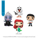Little Mermaid - Ariel, Prince Eric, Scuttle & Ursula Pop! Vinyl 4 Pack [RS]