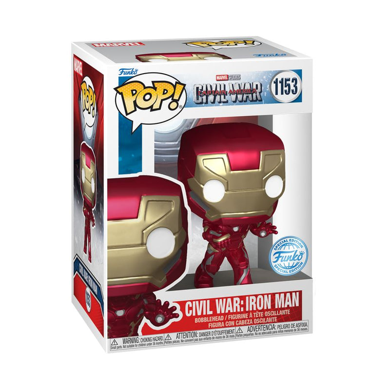 Captain America 3: Civil War - Iron Man Build-A-Scene Pop! Vinyl [RS]