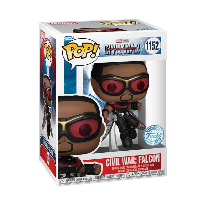 Captain America: Civil War - Falcon Build-A-Scene Pop! Vinyl [RS]