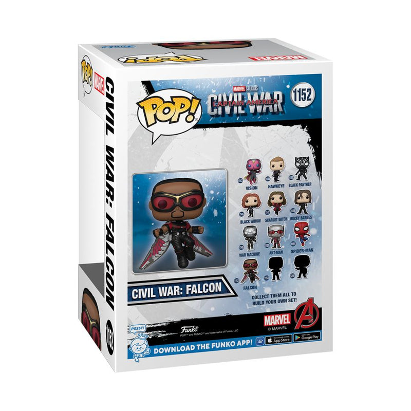 Captain America: Civil War - Falcon Build-A-Scene Pop! Vinyl [RS]