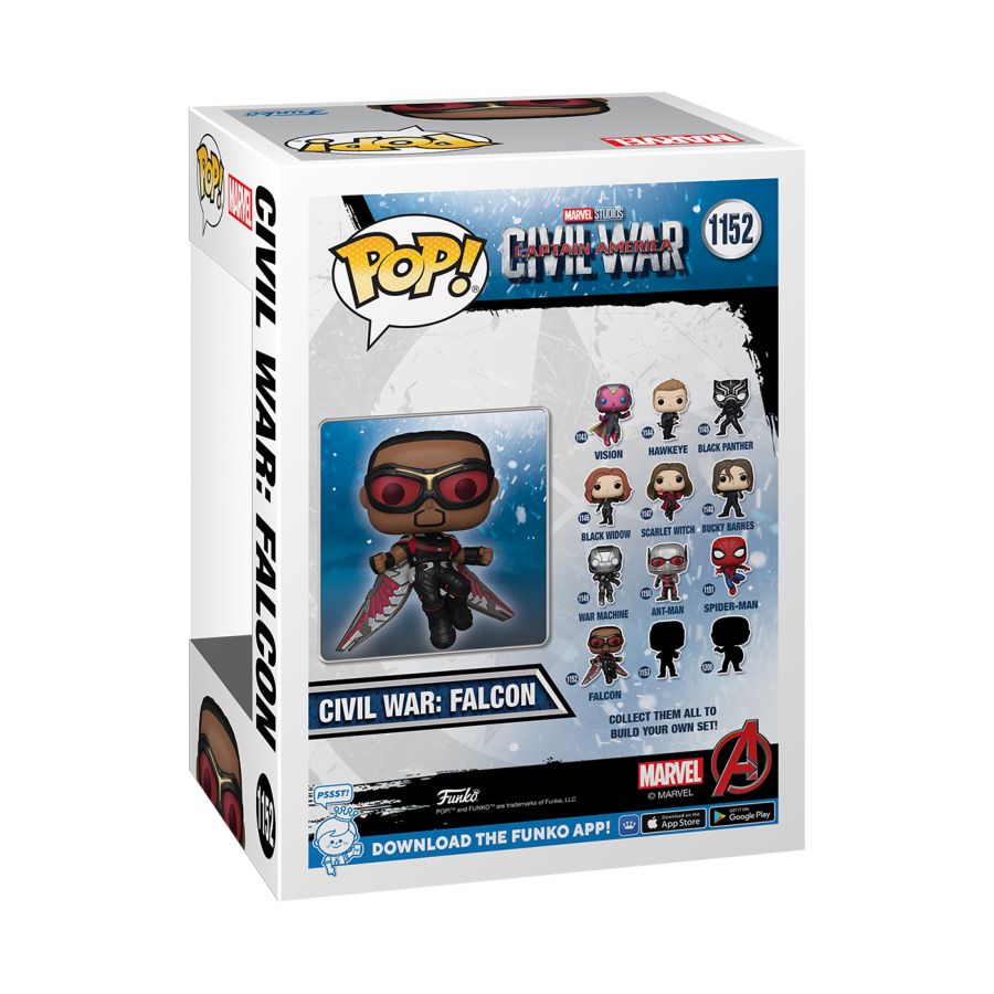 Captain America: Civil War Falcon Build-A-Scene Pop! Vinyl [RS]