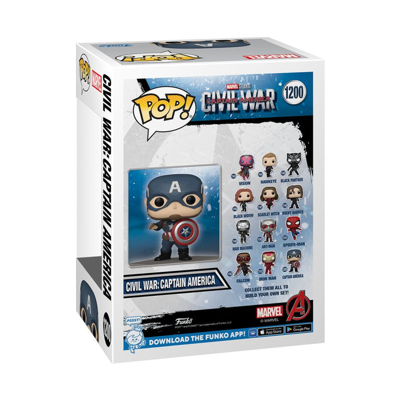 Captain America 3: Civil War - Captain America Build-A-Scene Pop! Vinyl [RS]