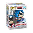 Marvel Comics - Captain America 60th Anniversary (with Pin) Pop! Vinyl [RS]