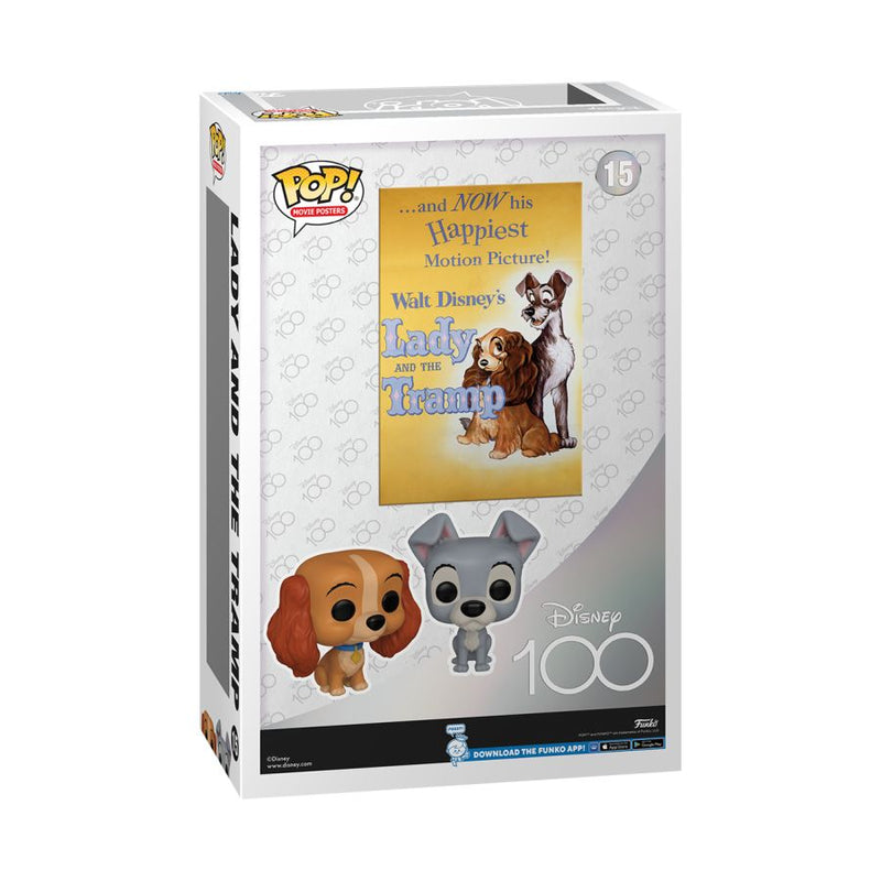 Disney: D100 - Lady and the Tramp Pop! Movie Poster