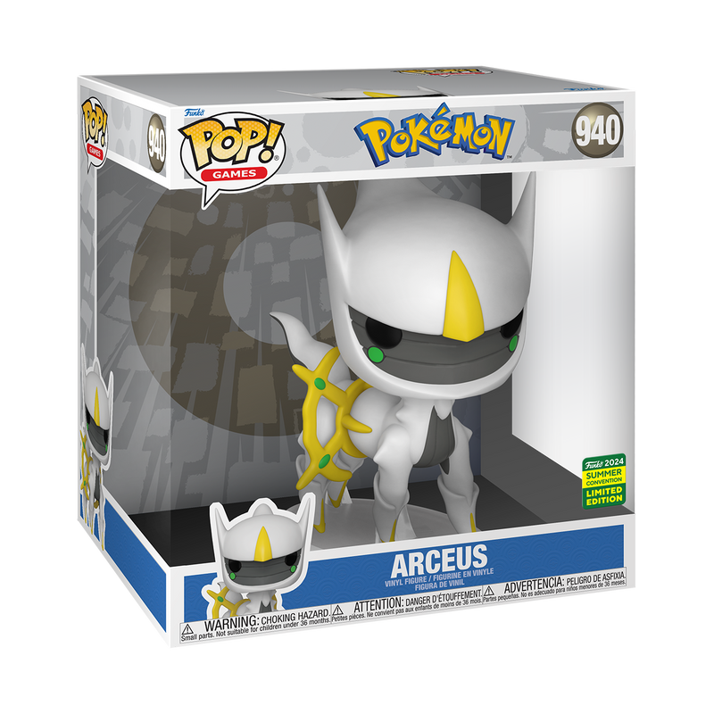 Pokemon - Arceus SDCC 2024 10" Pop Vinyl [RS]