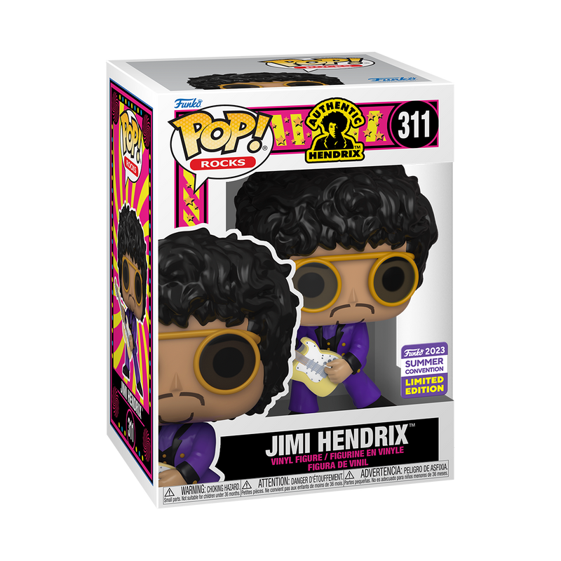 Jimi Hendrix - Purple Jimi Hendrix SDCC 2023 Pop! Vinyl [RS]