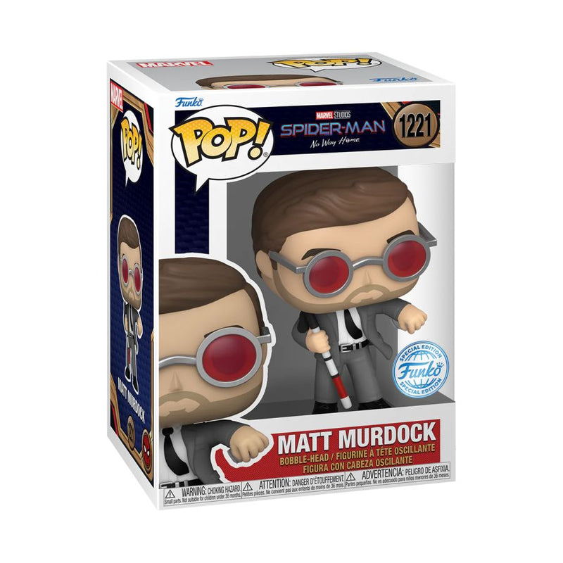 Spider-Man: No Way Home - Matt Murdock with brick Pop! Vinyl [RS]