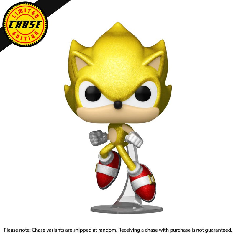 Sonic the Hedgehog - Super Sonic (with chase) Pop! Vinyl [RS]