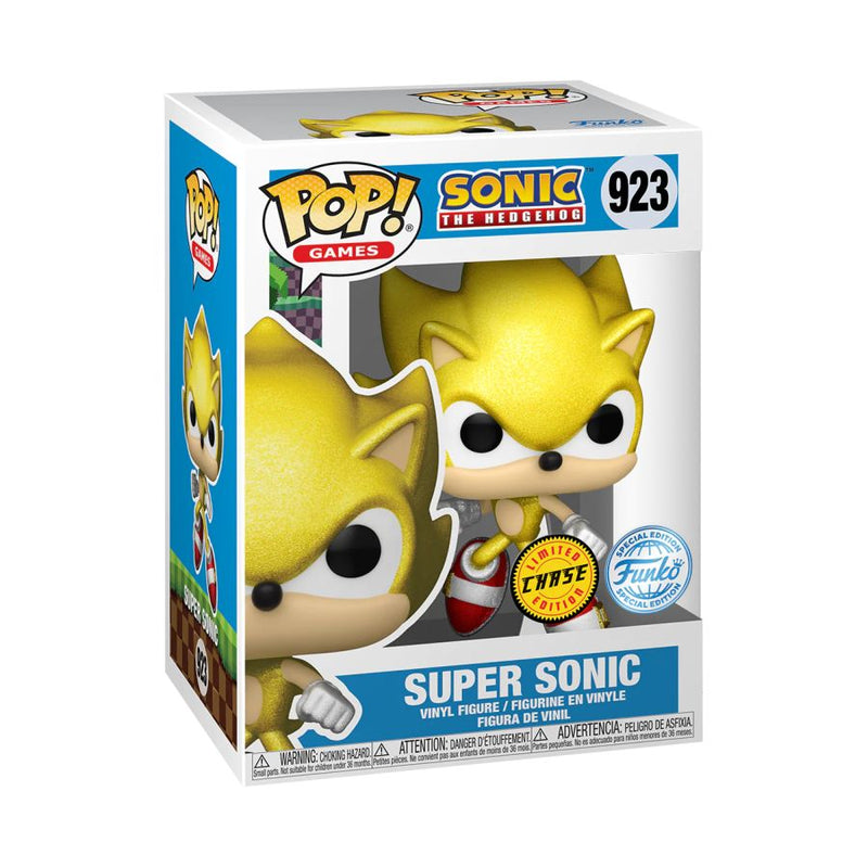 Sonic the Hedgehog - Super Sonic (with chase) Pop! Vinyl [RS]