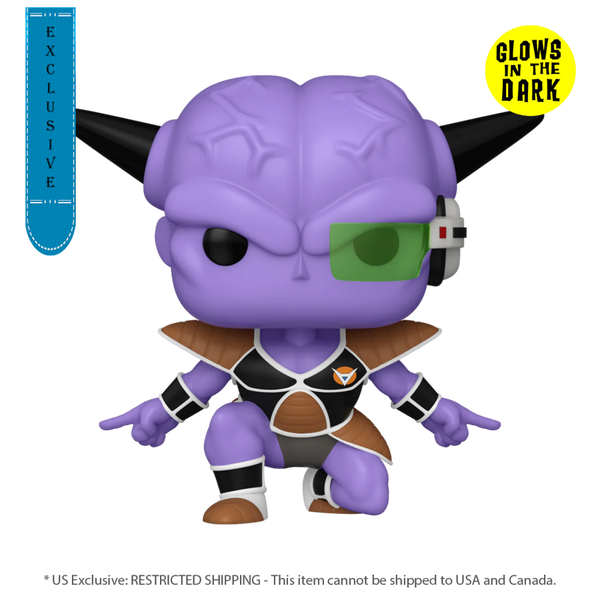 Dragon Ball Z - Ginyu US Exclusive Glow Pop! Vinyl [RS]