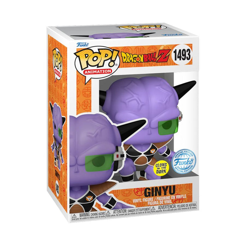 Dragon Ball Z - Ginyu US Exclusive Glow Pop! Vinyl [RS]