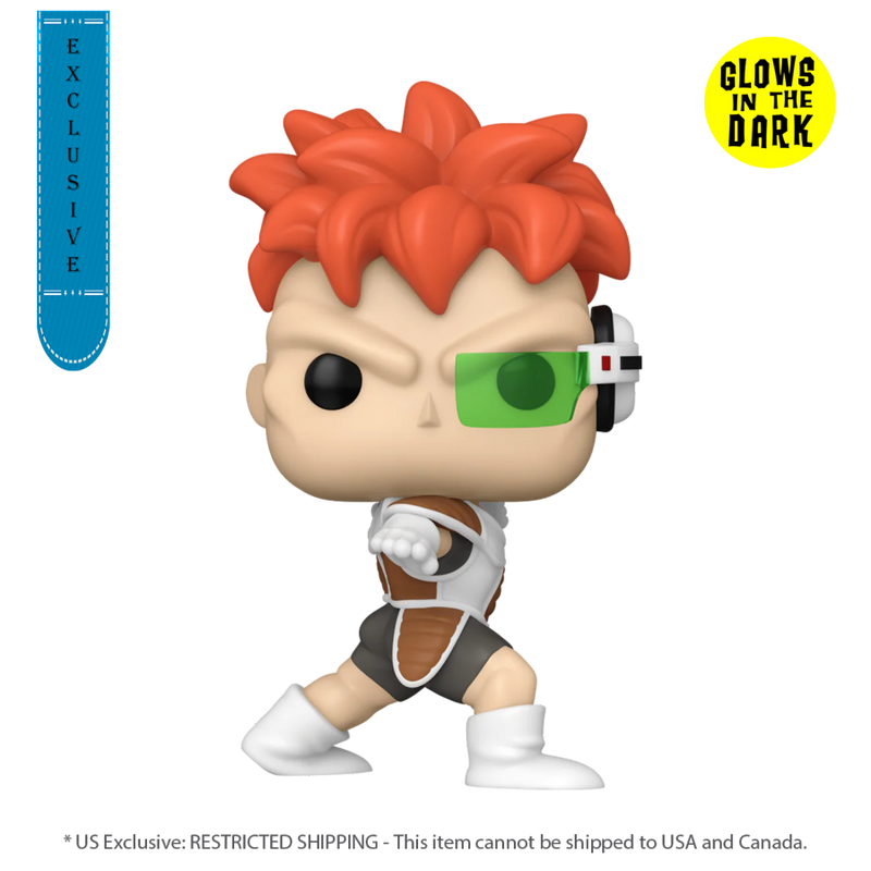 Dragon Ball Z - Recoome US Exclusive Glow Pop! Vinyl [RS]