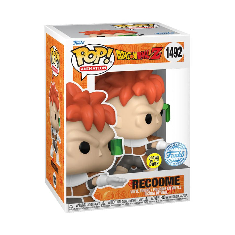 Dragon Ball Z - Recoome US Exclusive Glow Pop! Vinyl [RS]