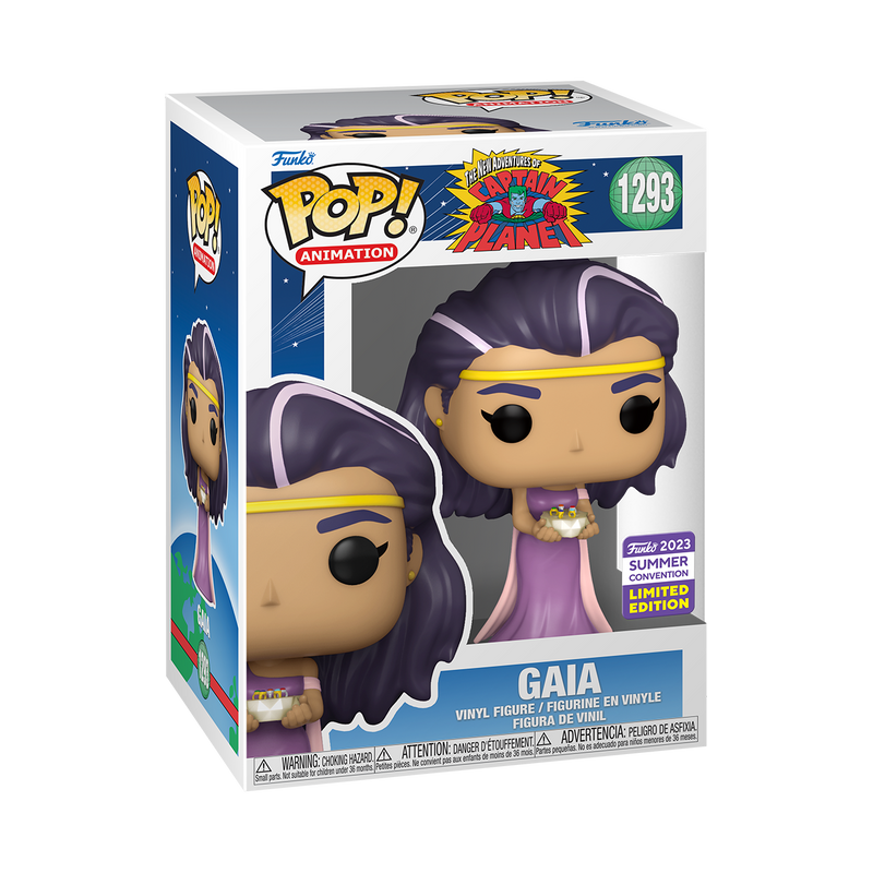 Captain Planet - Gaia SDCC 2023 Pop! Vinyl [RS]