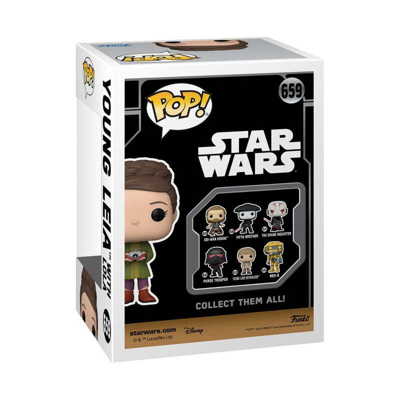 Star Wars: Obi Wan Kenobi - Leia with Lola SDCC 2023 US Exclusive Pop! Vinyl [RS]