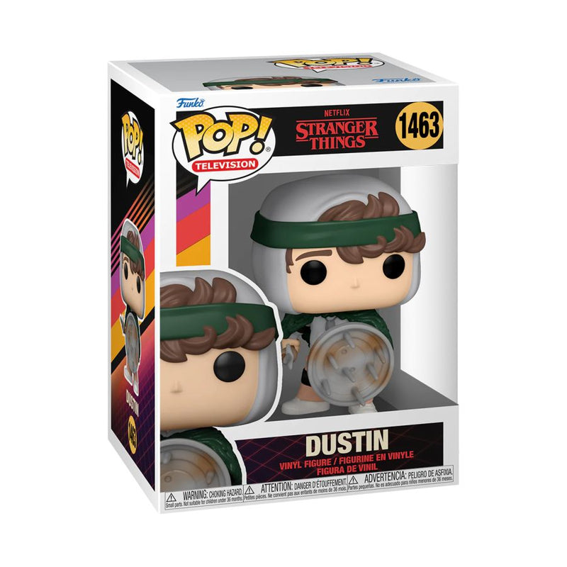 Stranger Things - Hunter Dustin with shield Pop! Vinyl