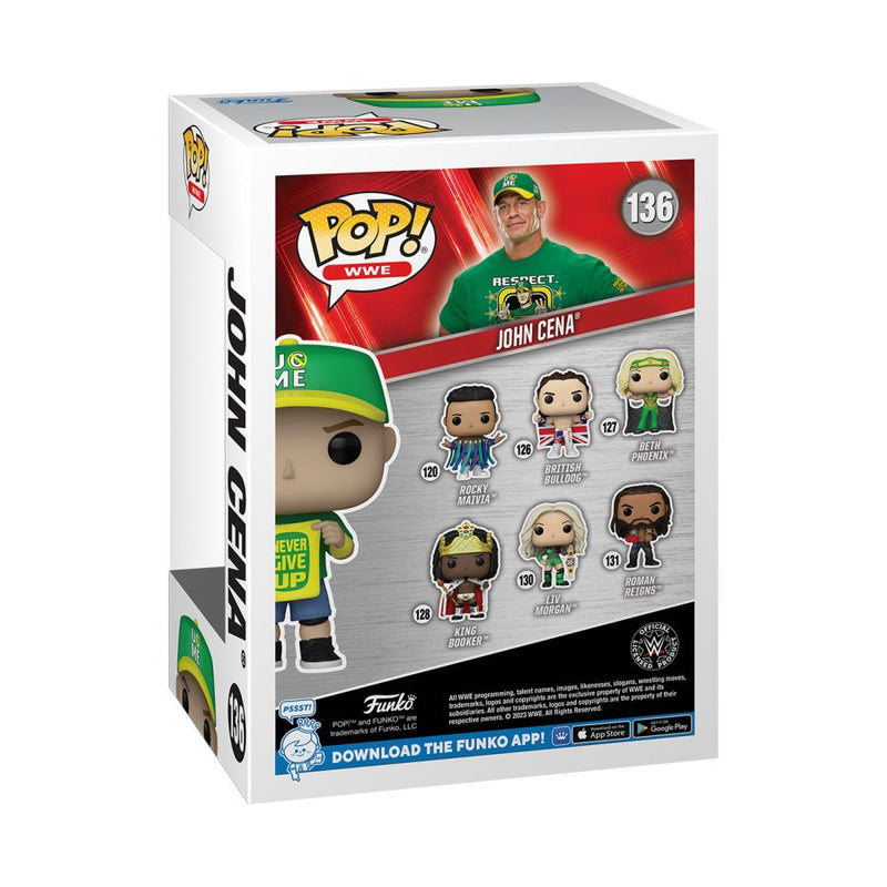 WWE - John Cena (Never Give Up) Pop! Vinyl