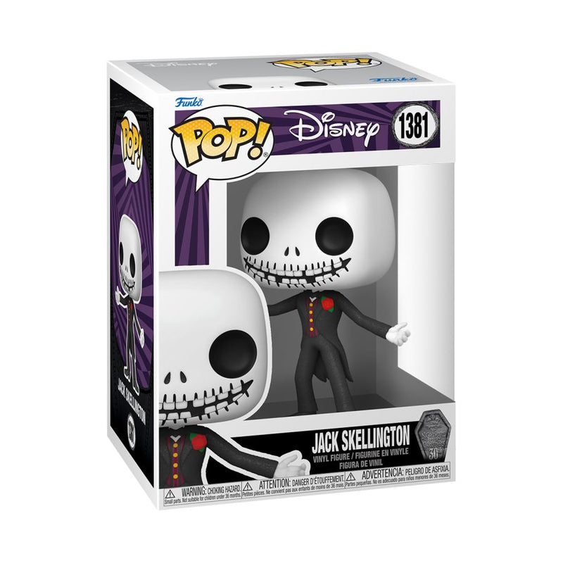 The Nightmare Before Christmas 30th Anniversary - Jack Skellington (Formal) Pop! Vinyl